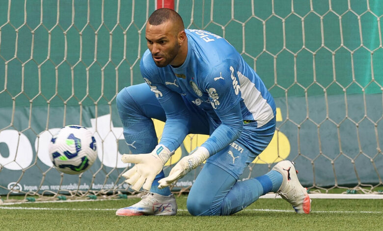 Palmeiras pode não ter a presença de Weverton em "final" contra o Flamengo Weverton do Palmeiras