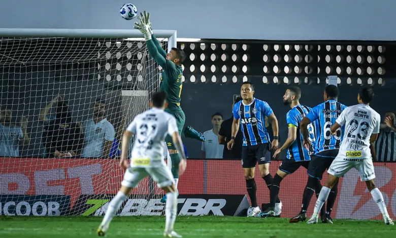 Grêmio empata com Santos
