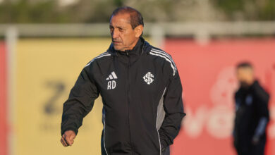 Ramón Díaz cogita mudar goleiro do Inter para o próximo jogo do Brasileirão Ramón Díaz com decisões a tomar pelo Inter