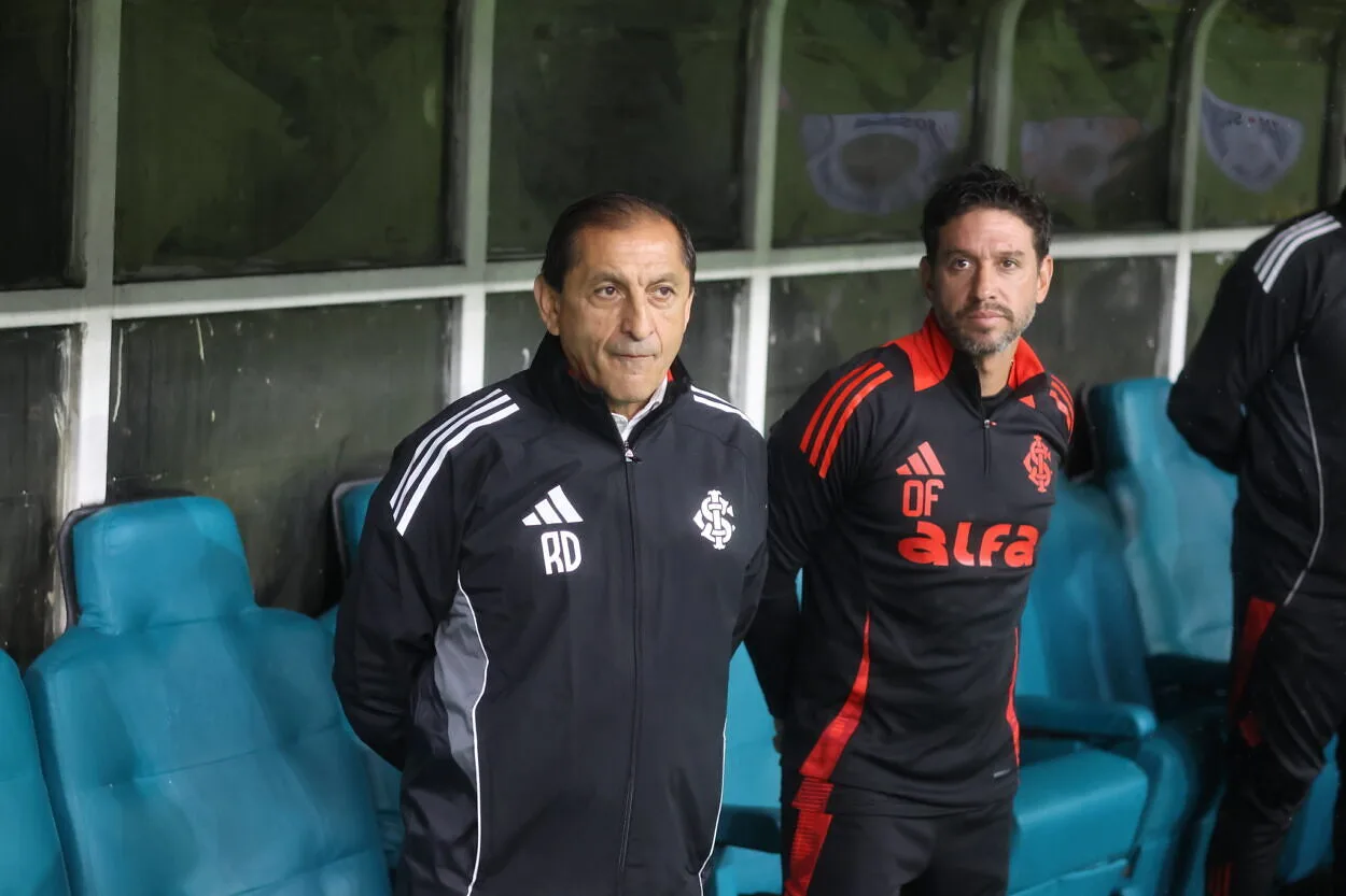 Ramón Díaz avalia fase do Inter após nova derrota: "Não pensamos em rebaixamento" Ramón Díaz pelo Inter
