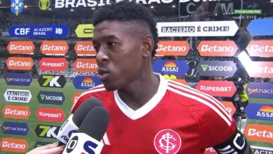Preocupa? Vitão explica substituição incomum durante derrota do Inter Vitão pelo Inter