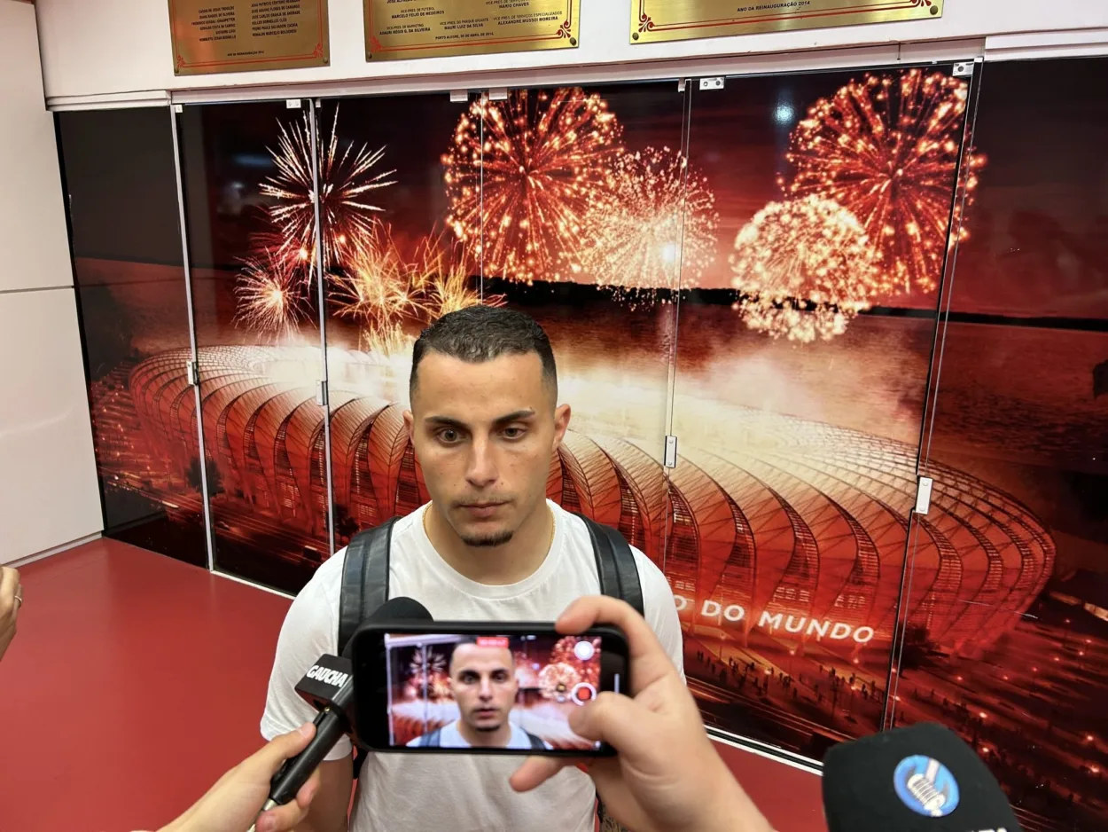 Bruno Gomes explica importância da torcida do Inter na sua retomada no clube Bruno Gomes pelo Inter