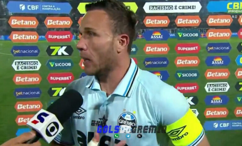 Arthur pelo Grêmio