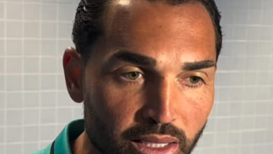 Gilberto desafia Grêmio sobre arbitragem após jogo na Arena: "Reclamem agora" Gilberto pelo Juventude