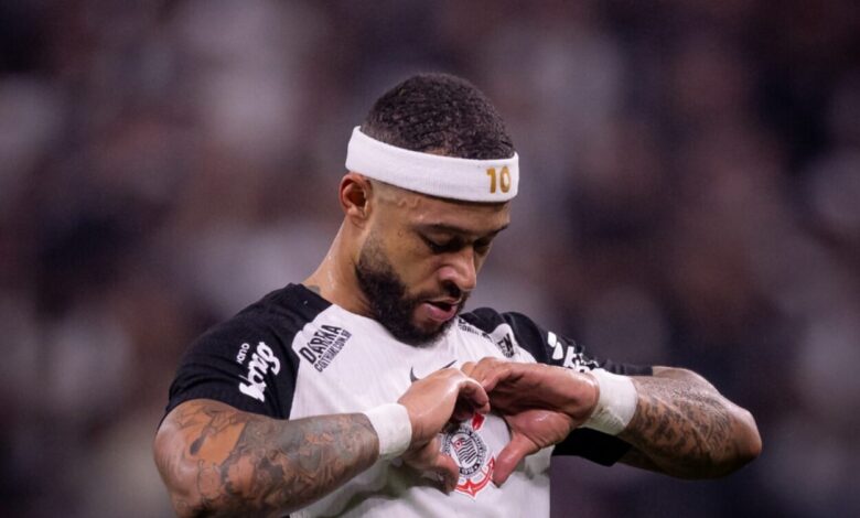 Memphis Depay volta em alta e pode ser opção contra o Santos; Holanda cumpre combinado Memphis Depay jogador do Corinthians Foto-Rodrigo-Coca.