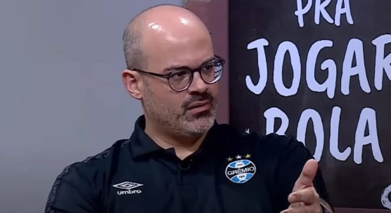Caleffi dispara no Grêmio: "Se eu falar o nome da grande contratação, talvez nem tenha eleição" Caleffi revela planos no Grêmio