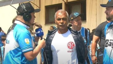 Romário cita carinho pelo Grêmio e aprova entrevista de Marlon: "Crítica construtiva" Romário cita o Grêmio