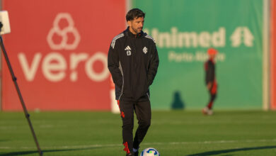 Emiliano Díaz, auxiliar do Ramón Díaz, treinador do Inter
