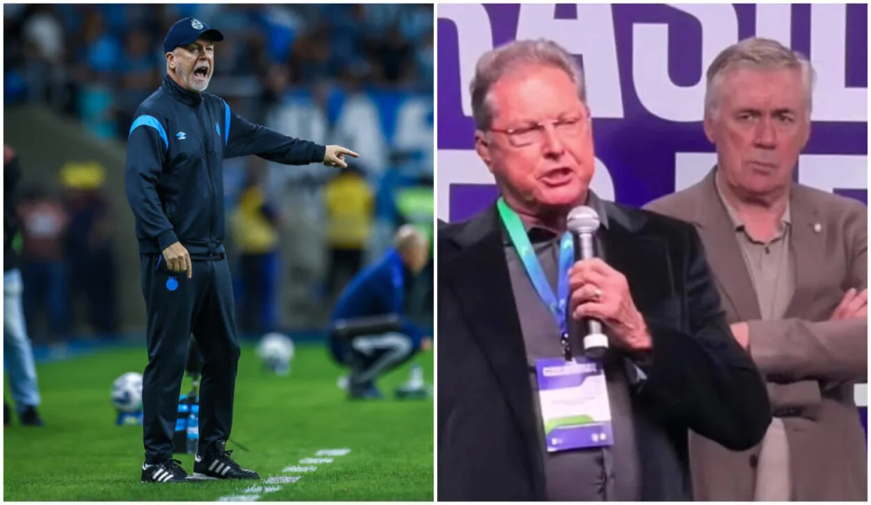 Mano se manifesta sobre polêmica envolvendo Leão, Oswaldo e Ancelotti: "Ficou feio" Mano Menezes fala de temas