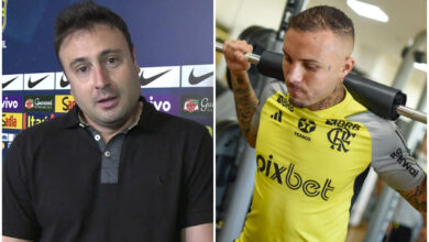 "Objetivo é intensificar negociações": Gabardo atualiza interesse do Grêmio por Cebolinha Gabardo fala de Cebolinha