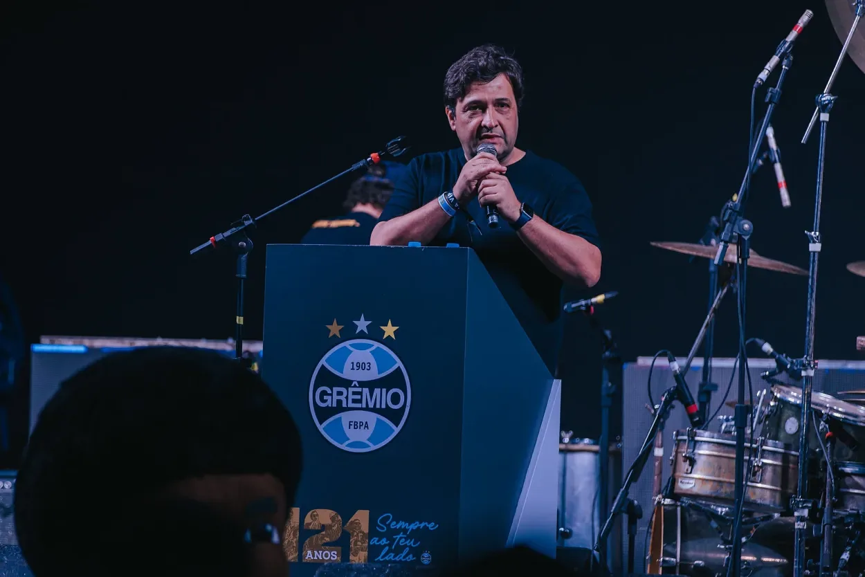 Alberto Guerra e Renato no Grêmio