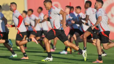 Inter admite "guerra" contra o Bahia e deve priorizar jogadores experientes no time Inter treina no CT