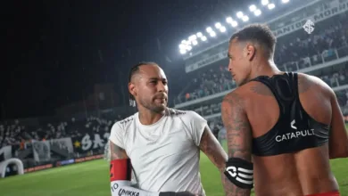 Neymar vira dúvida e pode não vir ao Beira-Rio contra o Inter; entenda o motivo Alan Patrick junto com Neymar