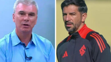Mauricio Saraiva questiona postura pública de auxiliar do Inter: "Novas pérolas virão" Emiliano Díaz criticado no Inter