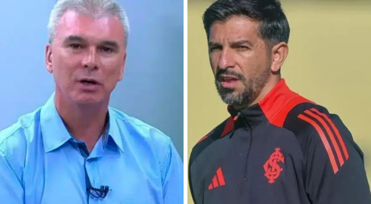 Mauricio Saraiva questiona postura pública de auxiliar do Inter: "Novas pérolas virão" Emiliano Díaz criticado no Inter