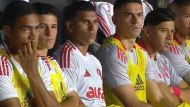 Aguirre chora no Inter