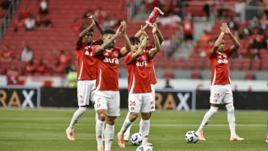 Inter antecipa viagem e encara Ceará como decisão para fugir do Z4 Jogadores do Inter