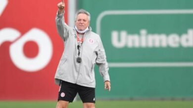Abel Braga se manifesta pela primeira vez após voltar ao Inter: "Farei os jogos por amor" Abel Braga pelo Inter