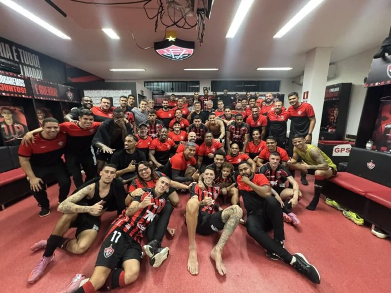 A provocação do Vitória para cima do Inter depois da partida pelo Brasileirão Vitória vence o Inter