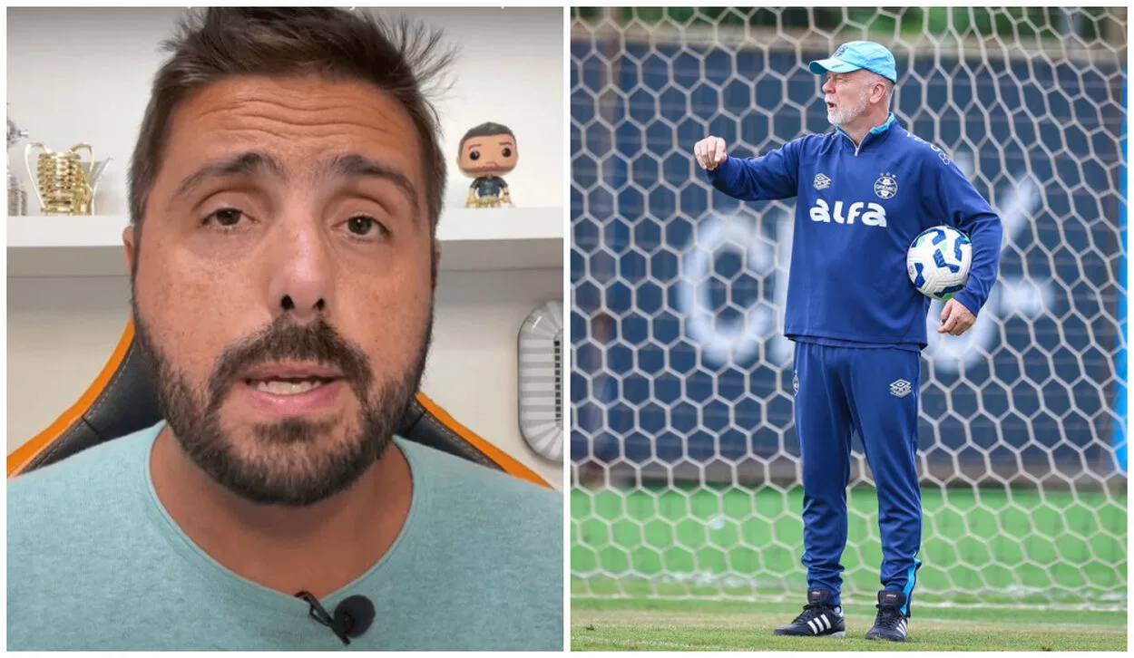 Jorge Nicola: Mano agradece e adota tom de despedida aos jogadores do Grêmio Grêmio com Mano