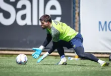 Tiago Volpi tem lesão confirmada e desfalca o Grêmio na última partida do ano Tiago Volpi Grêmio