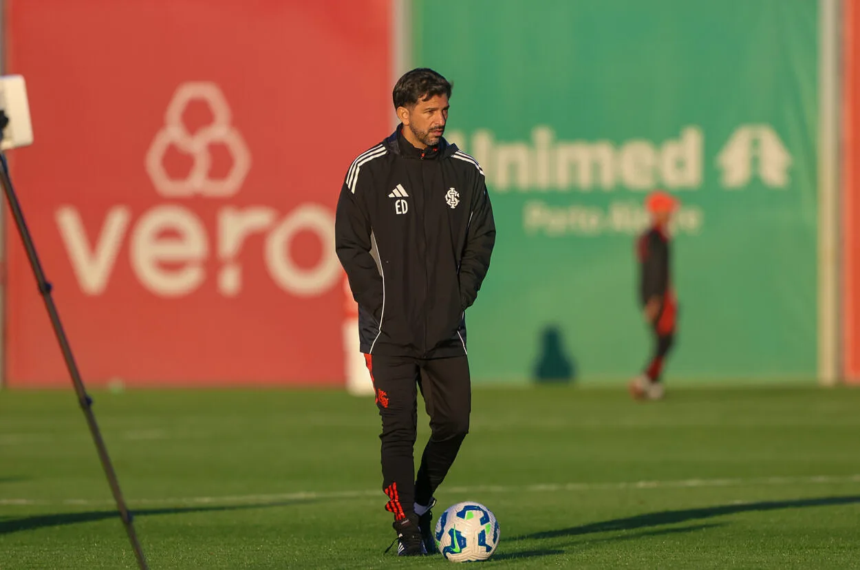 Emiliano Díaz, auxiliar do Ramón Díaz, treinador do Inter