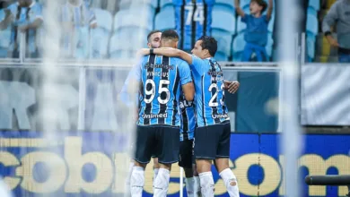 Grêmio conta com auxílio de Luís Castro para atacar principal prioridade no mercado RS - FUTEBOL/CAMPEONATO BRASILEIRO 2025/GREMIO x PALMEIRAS - ESPORTES - Lance da partida entre Gremio e Palmeiras disputada na noite desta terca-feira, na Arena do Gremio, em partida valida pela Campeonato Brasileiro 2025. FOTO: LUCAS UEBEL/GREMIO FBPA