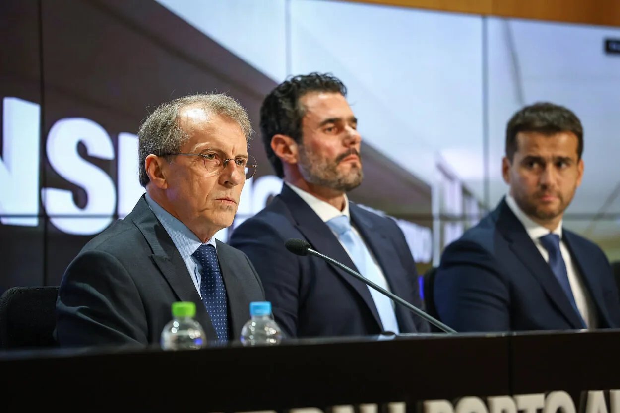 Presidente do Grêmio assume de olho na venda de naming rights da Arena Grêmio com Odorico Roman agora
