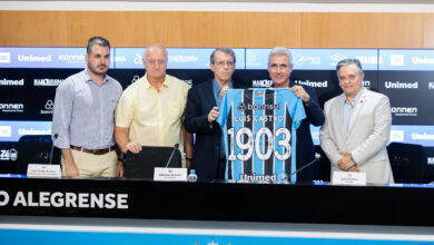 Luís Castro com Felipão