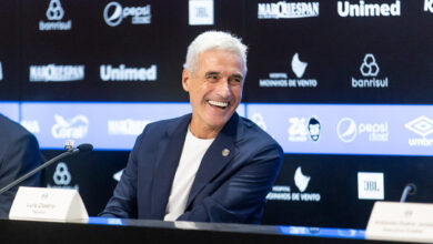 Luís Castro projeta boa relação com a imprensa, mas descarta abrir treinos do Grêmio Grêmio