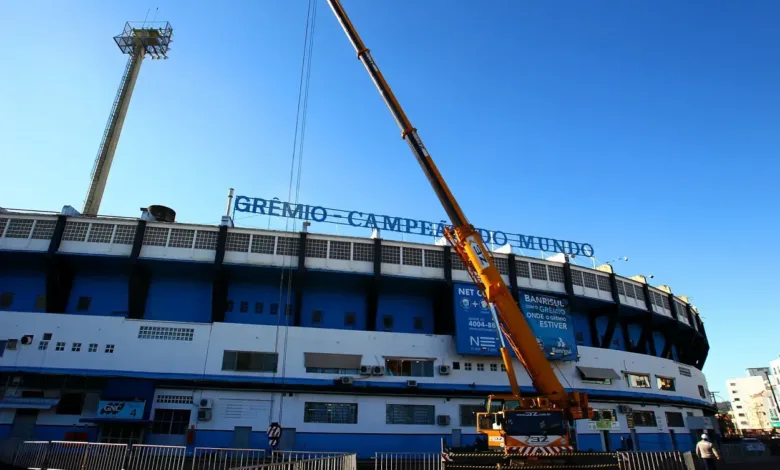 Grêmio celebra aniversário de título marcante da década de 90; veja como está o Olímpico hoje Saiba mais sobre a situação atual do Olímpico, do Grêmio
