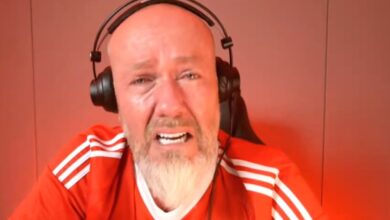 Baldasso chora após Inter evitar rebaixamento e ironiza Grêmio: "Somos maiores" Baldasso chora muito