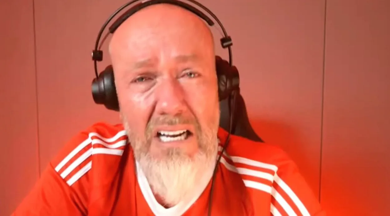 Baldasso chora muito