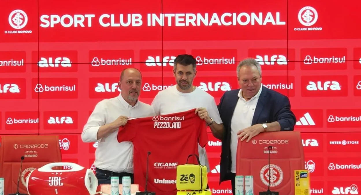 Paulo Pezzolano, treinador do Inter - YouTube/Inter