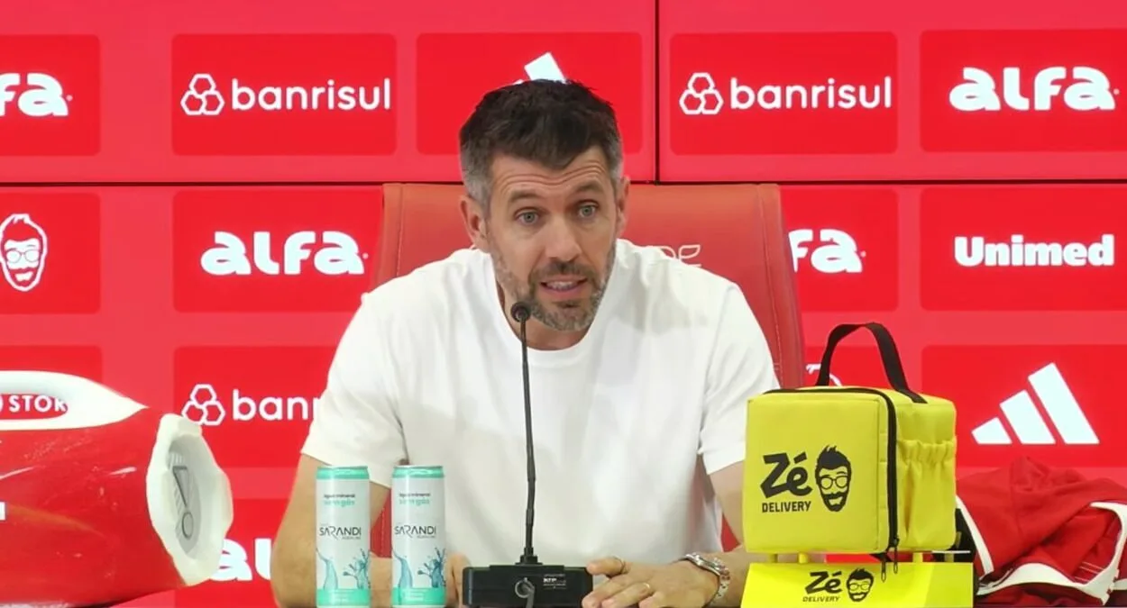 Paulo Pezzolano, treinador do Inter - YouTube/Inter