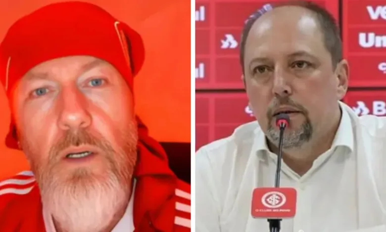Barcellos começa a cogitar a renúncia do cargo de presidente do Inter, diz Baldasso Barcellos e Inter
