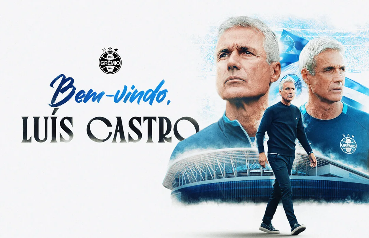 Luís Castro chega com seis profissionais no staff e será o 2º europeu do Grêmio IMG_5179