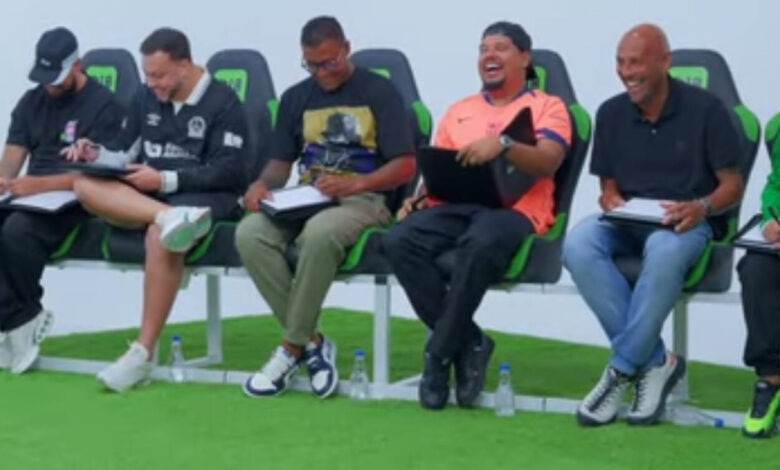 Ex-atletas de Grêmio e Inter participam do "quem é o jogador profissional?"; veja como foi IMG_5417