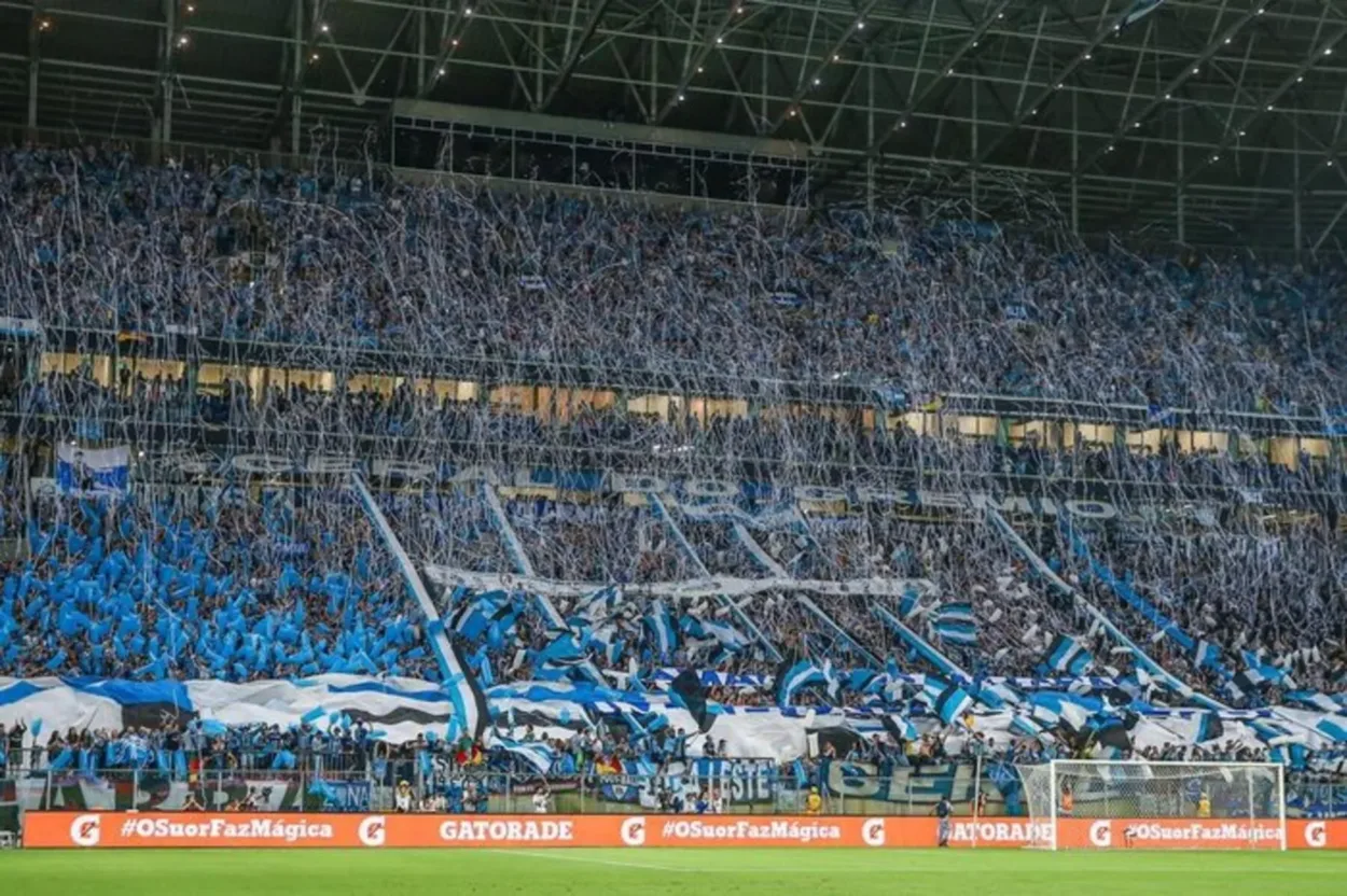 Torcida do Grêmio na Arena