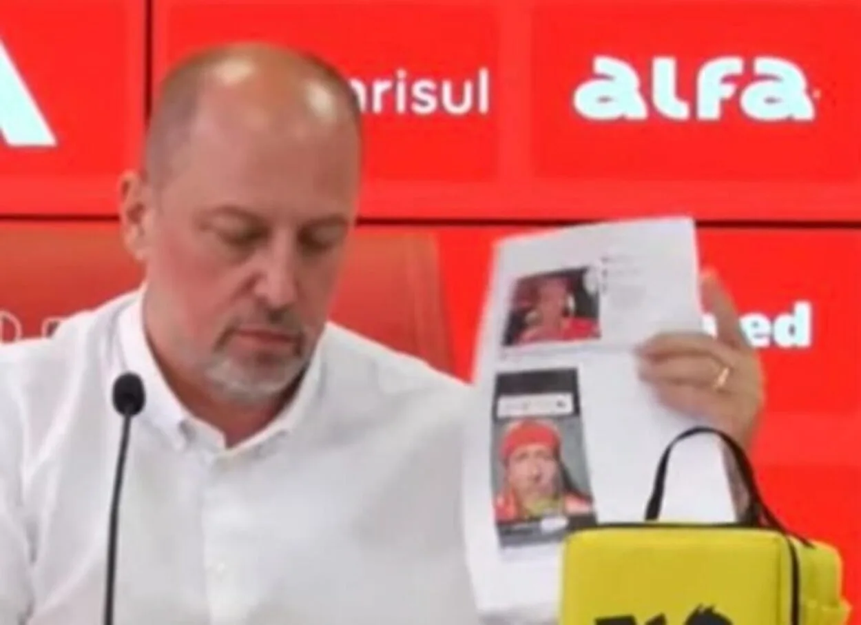 Baldasso repercute folhas de Barcellos com prints dos seus vídeos: "Problema nenhum" Baldasso pelo Inter