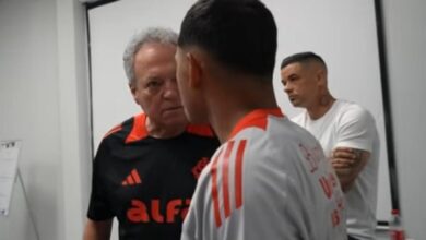 Como Aguirre reagiu à cena que viralizou no primeiro encontro com Abel no Inter Inter em casa