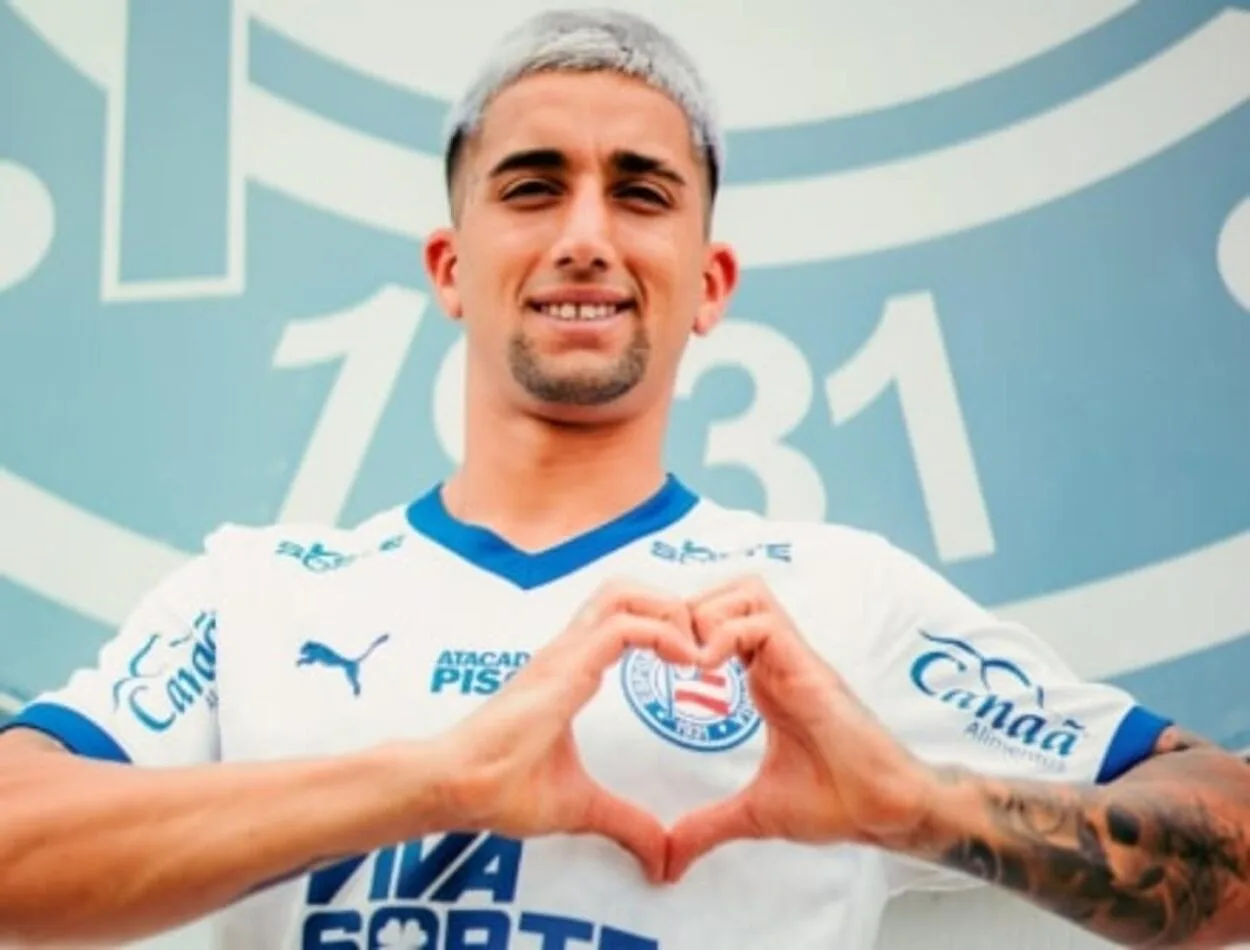 Em nota, Grêmio explica detalhes da transferência de Cristian Olivera para o Bahia Cristian Olivera no Bahia