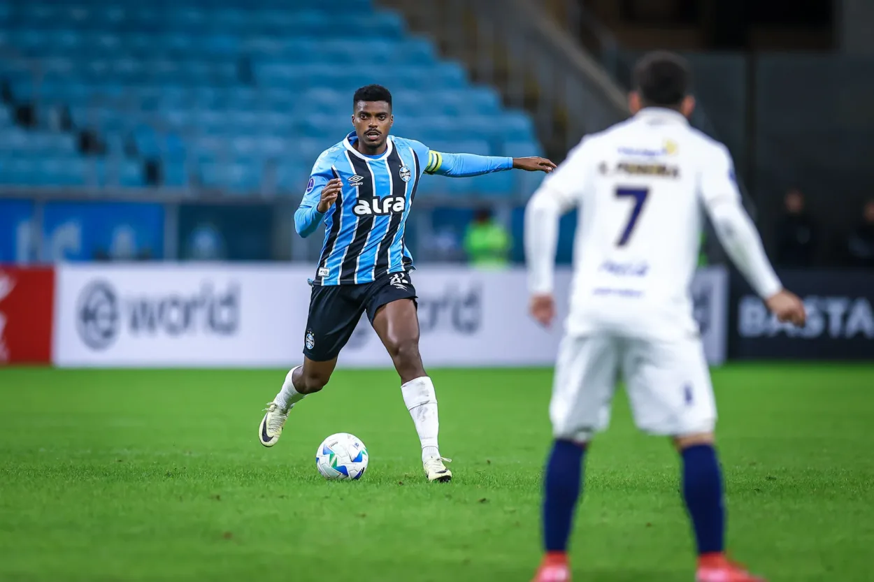 Grêmio teve Jemerson como capitão