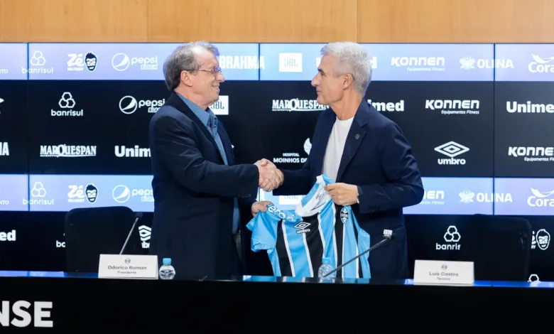 Luís Castro elogia Monsalve e desconversa sobre prioridade do Grêmio entre Gauchão e Brasileirão Grêmio apresenta treinador