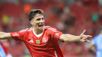 Diego Coser garante primeira vitória do Inter no ano e se emociona: "Sonho realizado" Diego Coser fez gol