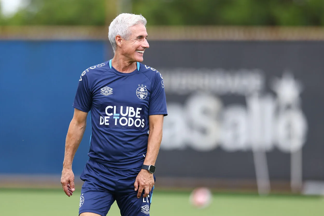 Grêmio com Luís Castro