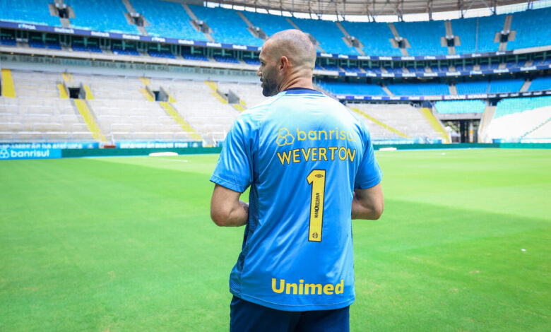 Weverton pelo Grêmio