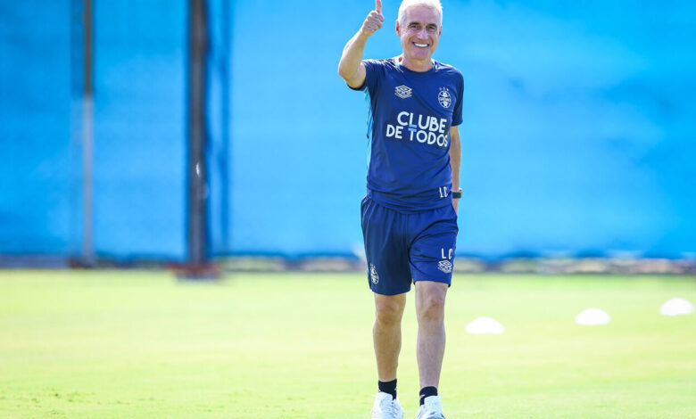 Luís Castro pelo Grêmio