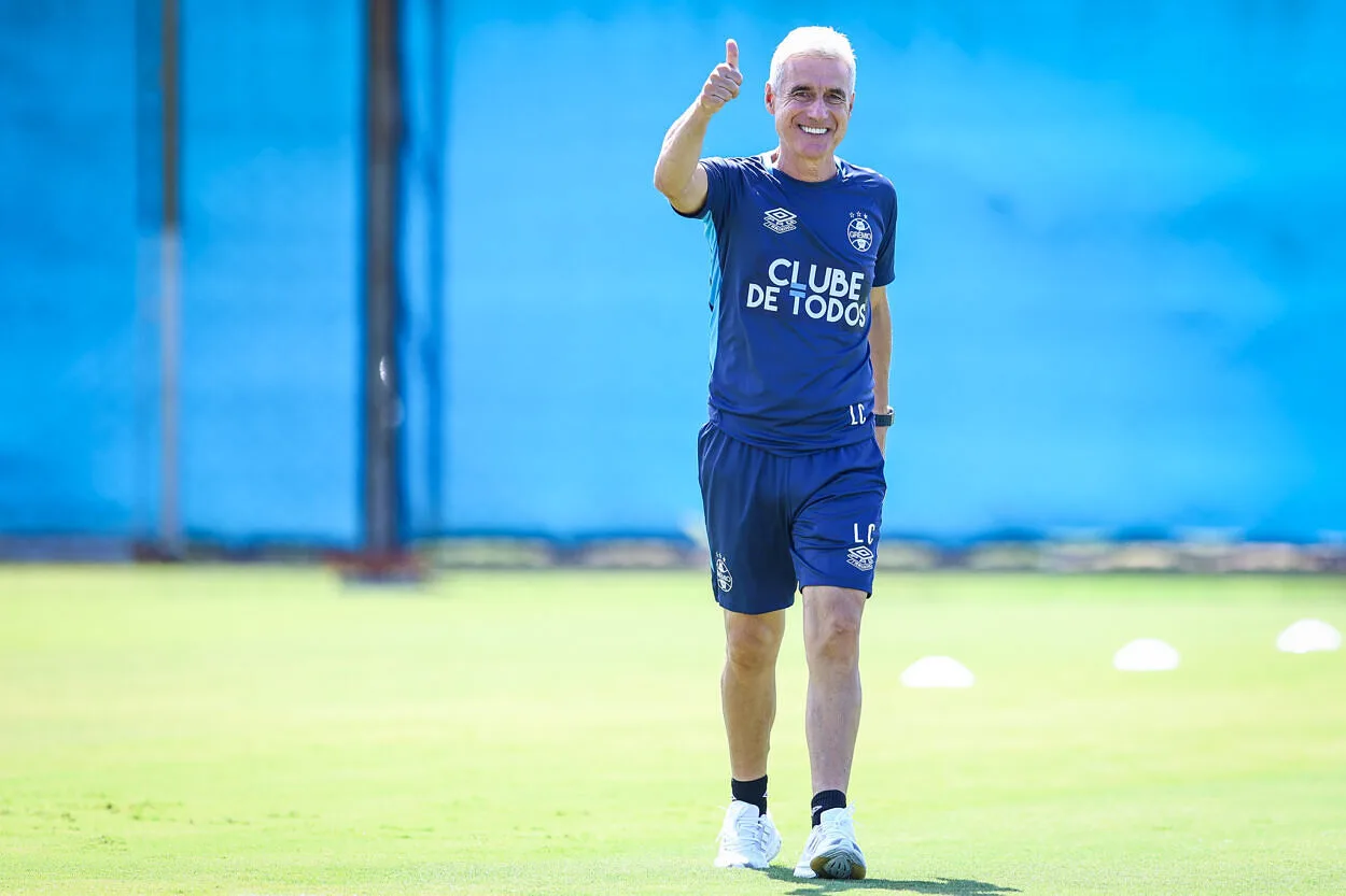 Luís Castro pelo Grêmio