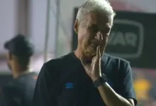 Luís Castro na estreia pelo Grêmio